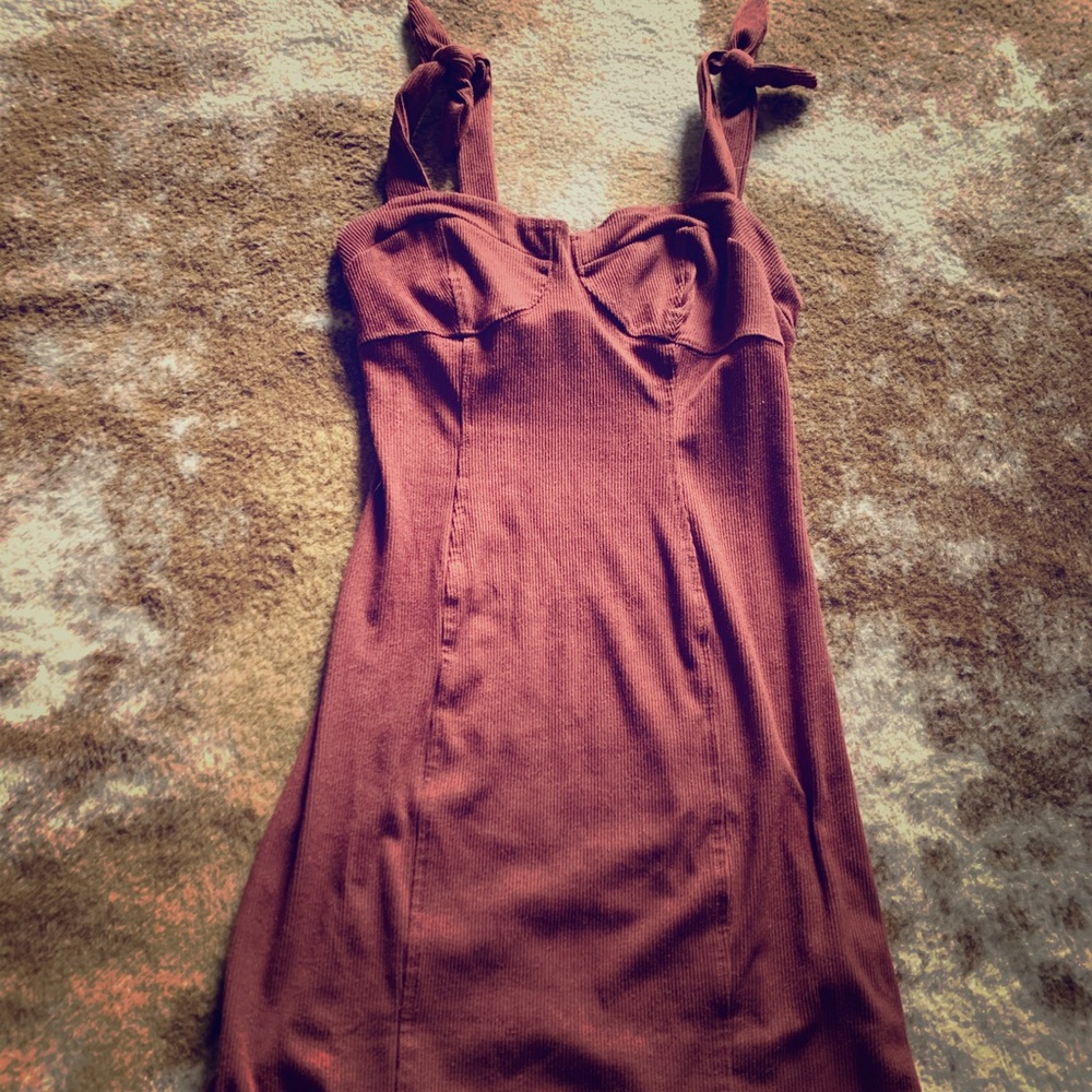 Suede Dress